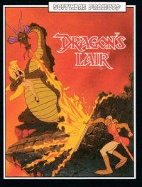 Dragon's Lair Amstrad CPC US box art